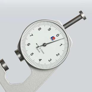 皮革表0 厚度表 10mm 尖头 经销：桂林广陆数字测控.平头