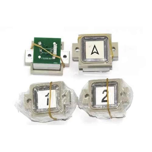 适用于天津奥的斯电梯方形按钮F0209191A/A4J19059按键BS34A