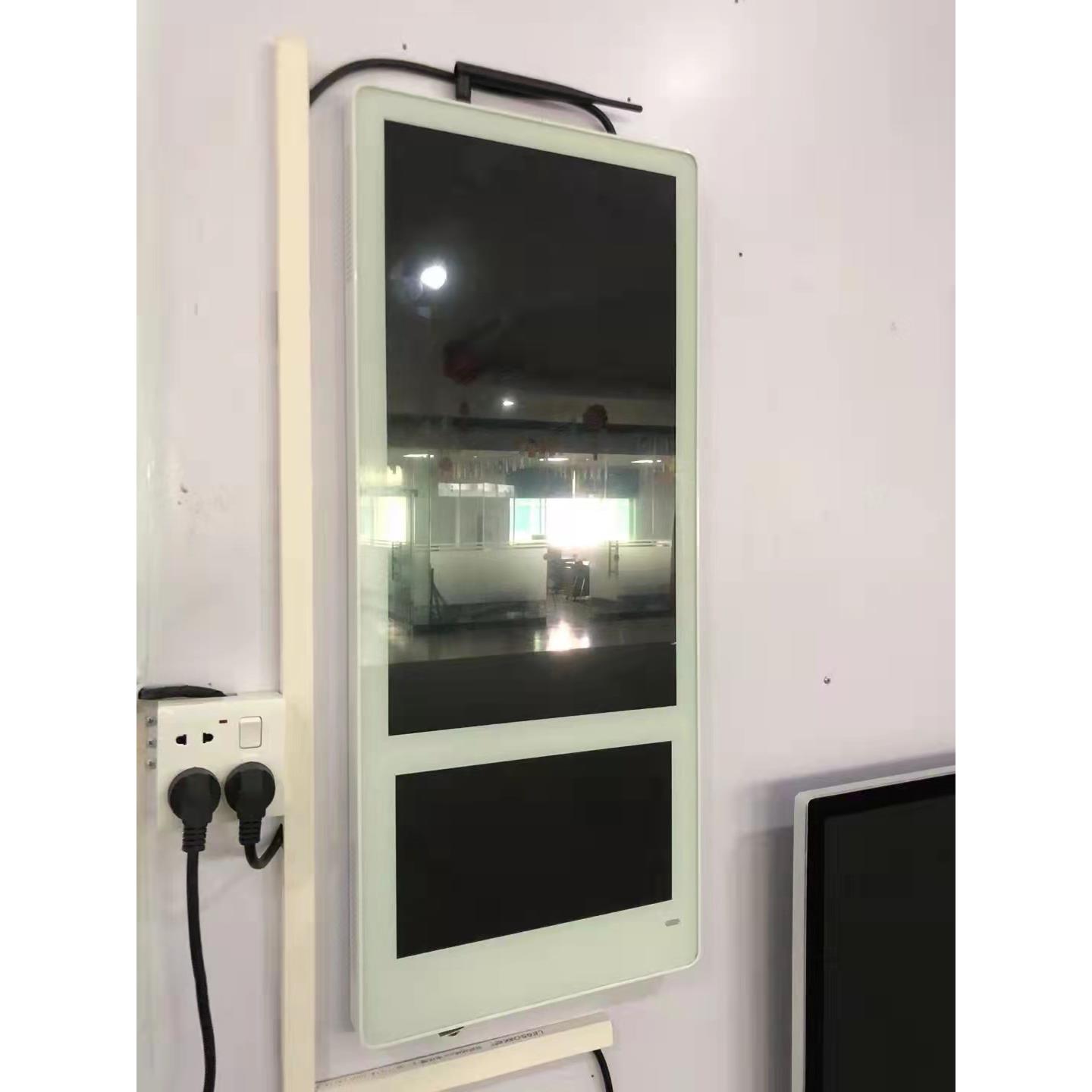 厂家10.1/185/21.5寸双屏单屏楼宇高清广告屏/智能社区显示屏