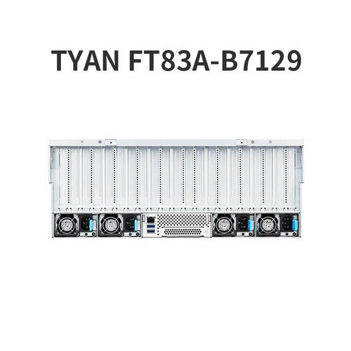 泰安TYAN FT83A-B7129三代4U双路cpu 10卡GPU准系统 HPC服务器