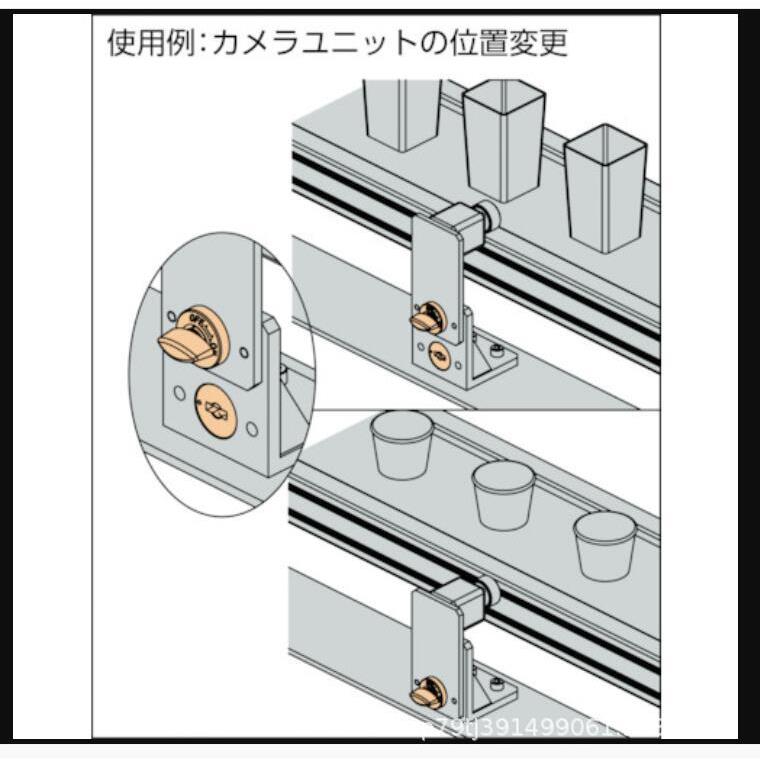 日本IMAO今尾 QCTH0834-20S 快速锁紧转拇指型夹紧器