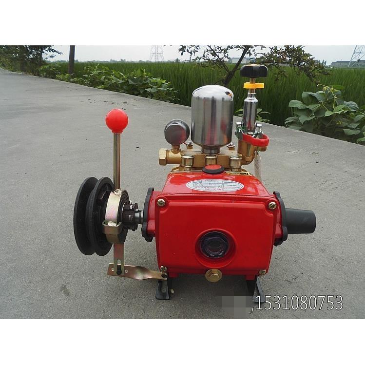 26农用三缸柱塞泵高压机动喷雾器打药机喷雾水泵带离合器