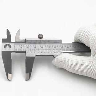 富基山游标卡尺工业级公英制高精度不锈钢线卡尺子测量工具