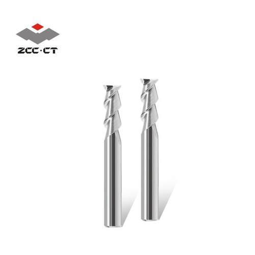 株洲二刃直柄平头立铣刀AL-2E硬质合金立铣刀铝合金铣削铣刀