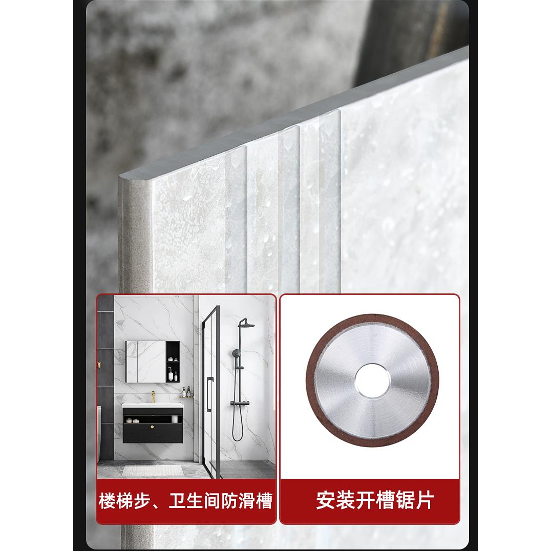 kt全自动台式瓷砖切割机水刀开槽磨边岩板石材地砖多功能45度倒角