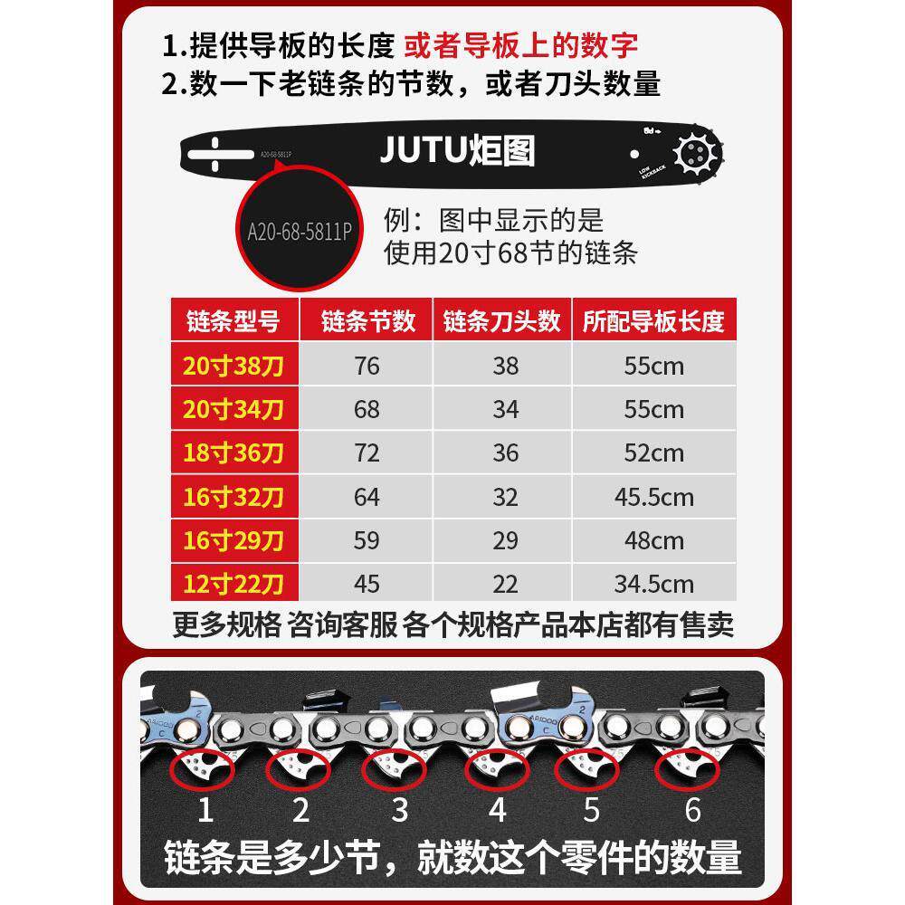 德国进口合金钢油锯导板20寸18寸通用链条锯板电锯导板16寸汽油锯,农机/农具/农膜,割灌机/割草机/油锯,淘宝优惠券,粉丝福利购,淘宝优惠卷