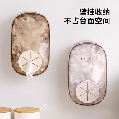 保鲜膜套收纳盒壁挂家用洗碗池一次性水槽过滤网厨房网罩整理神器