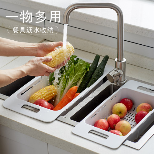 厨房水槽置物架菜盆碗筷收纳架