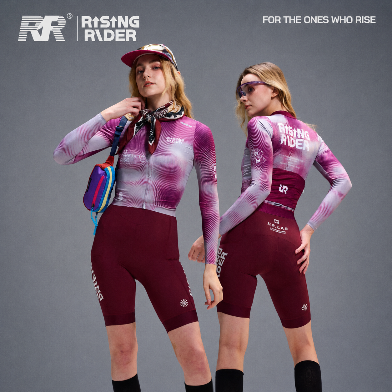 RR2026复古漫染速干紧身骑行服
