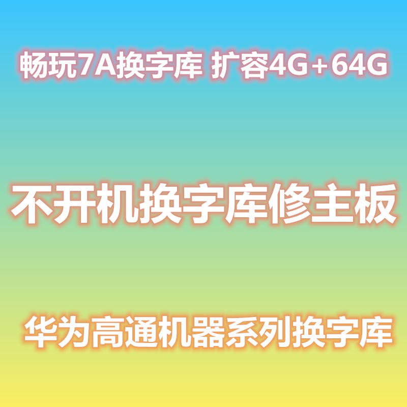 用于华为M5扩容 M3扩容畅玩7A内存升级 AGS畅玩平板 7p m6-封面