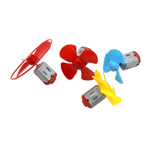 配桨配座130电机 螺旋桨固定座套装DIY制作风力车小风扇玩具配件