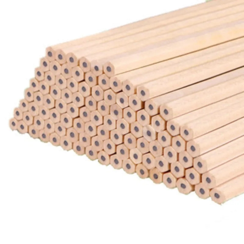 铅笔原木铅笔纯天然无铅无毒小学生六角杆素描特价清仓文具