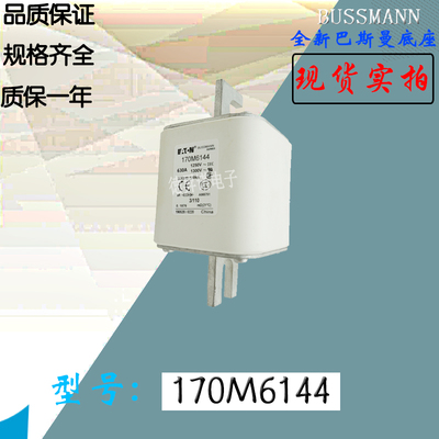 170M6144全新热卖供应巴斯曼熔断器170M6145电子保险丝170M6146