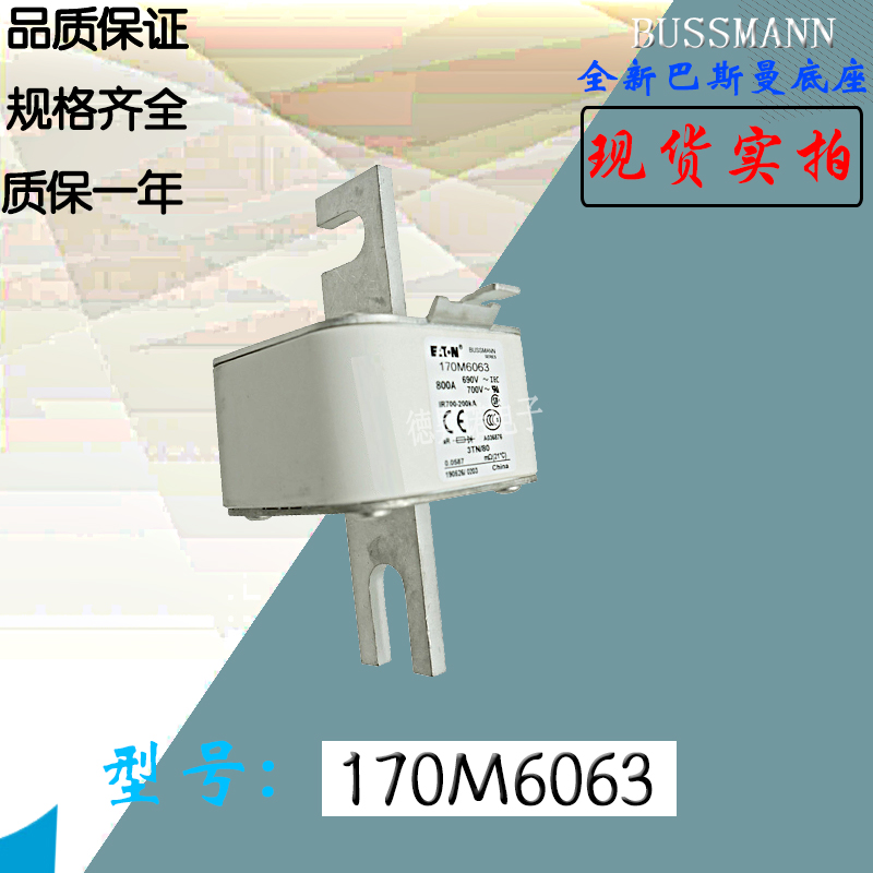 全新热卖供应170M6059巴斯曼熔断器170M6060电子保险丝170M6061