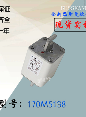 170M5138全新热卖供应巴斯曼熔断器170M5139电子保险丝170M5140