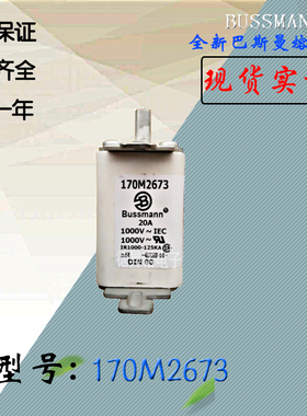全新热卖供应170M2673巴斯曼熔断器170M2674电子保险丝170M2675