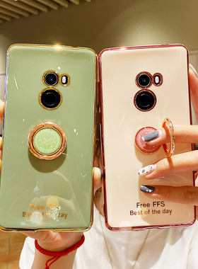 适用小米mix2手机壳mxi2保护套mlx2硅胶全陶瓷尊享版全包防摔mx2软壳mi女潮牌mis超薄外壳mxs可滑盖升降mixs2