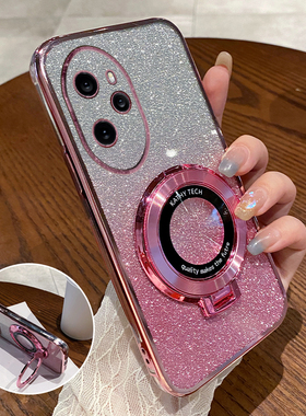 适用荣耀100PRO手机壳华为H0N0R100por全包防摔新款p0r透明硅胶pr0保护套一百男1oopro女曲面屏款2024新后壳p