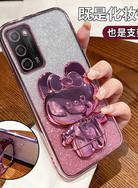 适用OPPOA565G手机壳OPPO新款A56防摔全包5G硅胶oppopfvm10套pfvm女opopa透明opa带支架opp0pp0ppoa软poopa壳