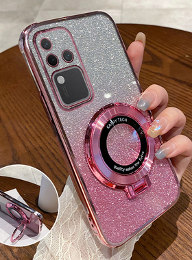 适用vivoS18Pro手机壳vivo新款S18por保护套pr0全包防摔vivis透明硅胶vovos女男vovis高级感viv0带支架vos软