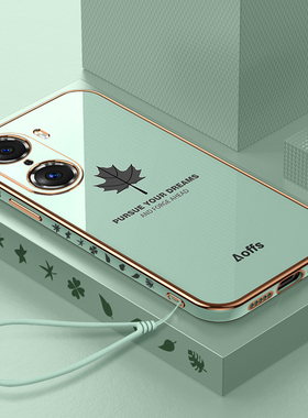 适用荣耀60手机壳honor60pro华为LSA一AN00保护5G套TNA一AN00曲屏专用6O女新款TNAAN带挂绳LSAANOO男ISAAN