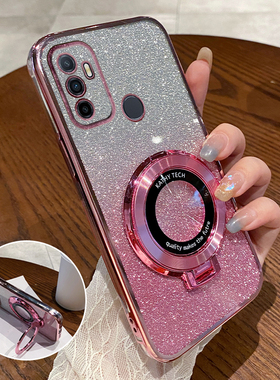 oppoa53 2020手机壳OPPO新款A532020适用A53硅胶opp0pp0ppoa全包防摔opa女带支架opooa保护套oppa男送钢化膜