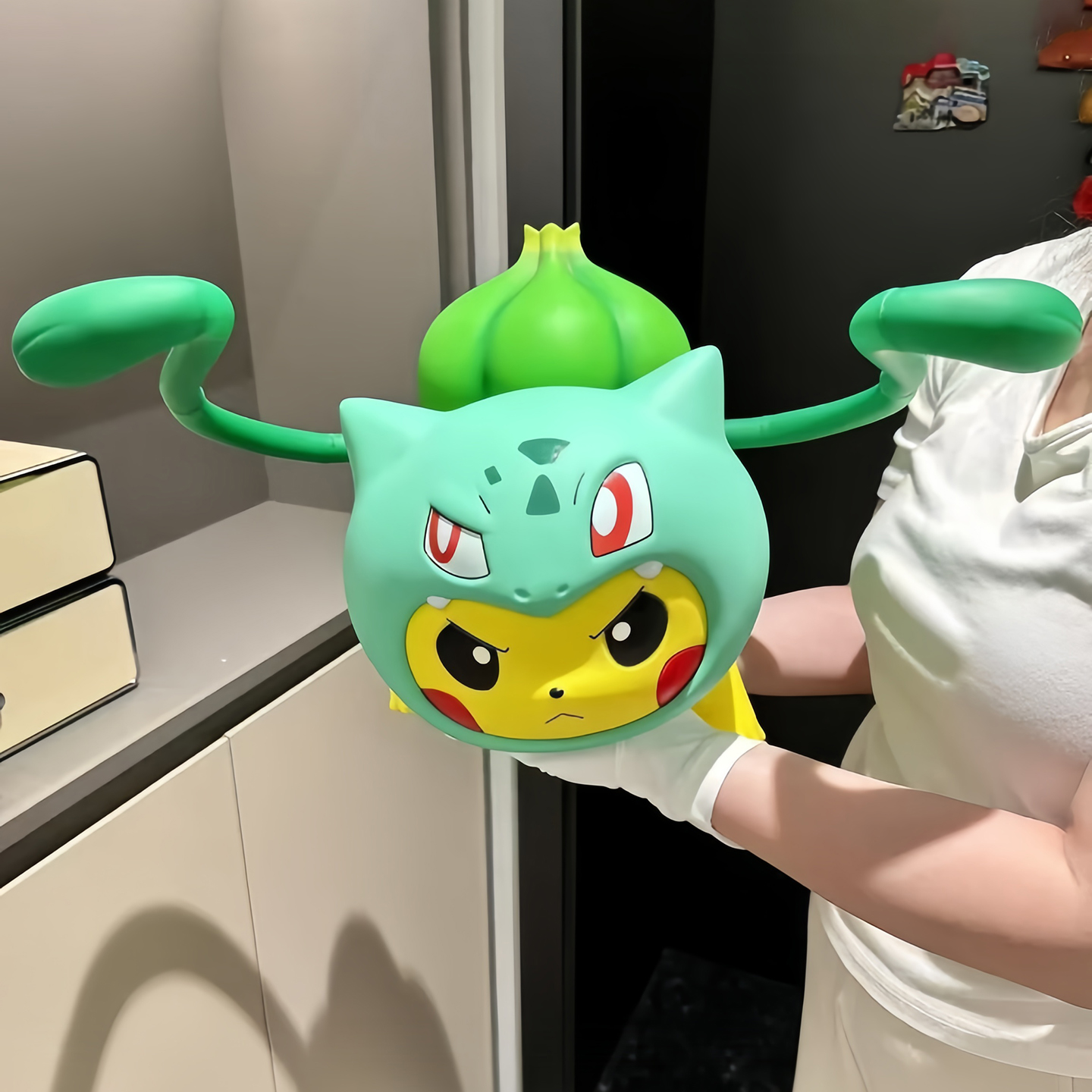 大号妙蛙种子皮卡丘手办摆件40cm