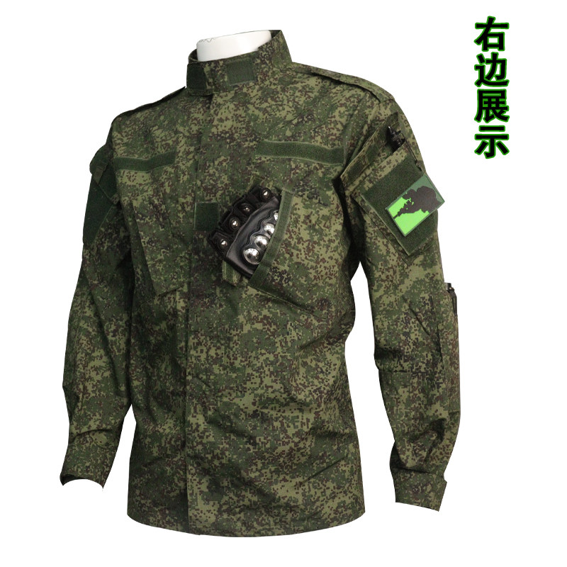外军特种兵俄罗斯小绿人迷彩服防刮耐磨户外战术套装新式作战训服