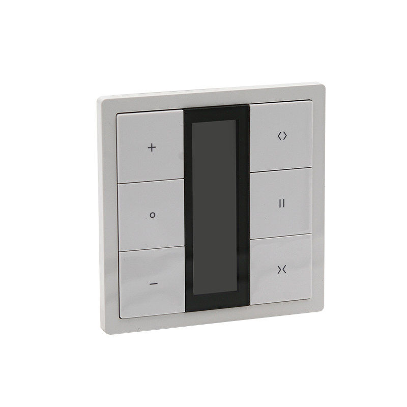 电动窗帘无线遥控墙面发射器15通道遥控自动轨道开合电机