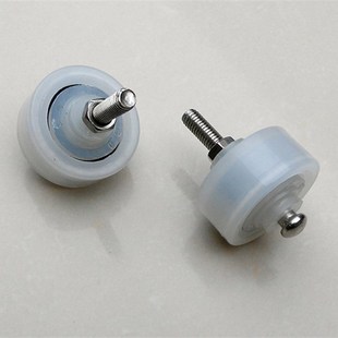 不锈钢铁拉闸门轮子伸缩门配件阳台防盗门移门轨道拉门滑轮轴承轮