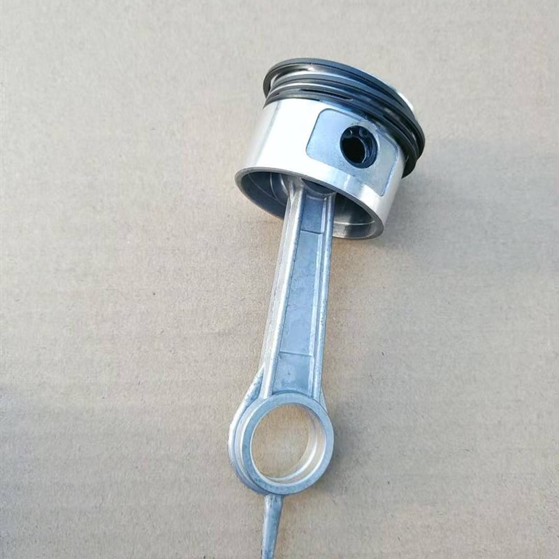 空压机连杆活塞总成肖子卡簧活塞环整套装好51 65 90 80气泵配件