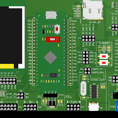 元芯电子GD32F103CBT6开发板ARM大容量STM32评估核心板CBT6例程序