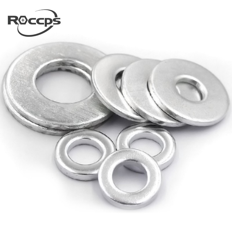 M2 M2.5 M3 M4mm碳钢白锌平垫圈镀白锌平垫T片镀白锌超薄平垫