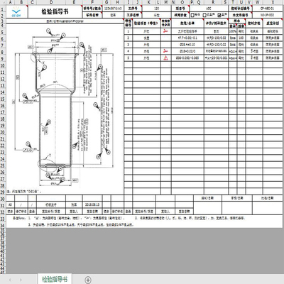 扣易企管检验SIP检验SOP检验指导书检验指导书表格检验作业指导