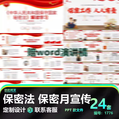 2024科普保密法警示教育课件