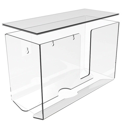 亚克力台面擦手纸盒厨房卫生间纸巾架台式抹手纸巾盒架桌面抽纸盒