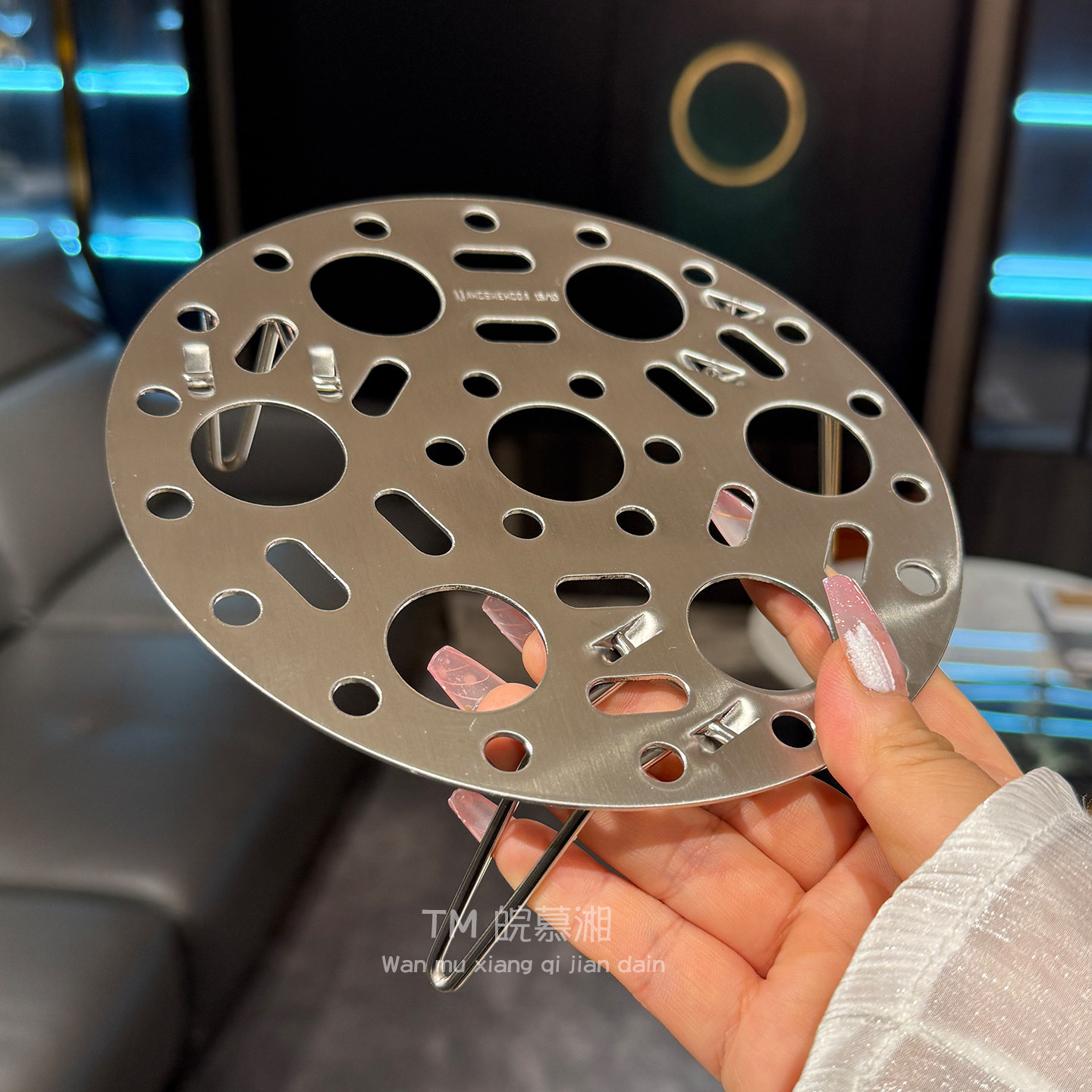 蒸架18/10不锈钢可折叠蒸蛋架厨房多功能蒸炖篦子圆形隔水小蒸格,厨房/烹饪用具,蒸格/蒸片/蒸架,淘宝优惠券,粉丝福利购,淘宝优惠卷