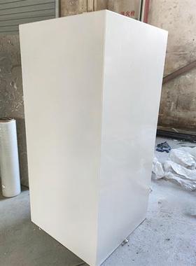 现代简约人造大理石底座基座落地雕塑摆台客厅酒店摆件装饰品