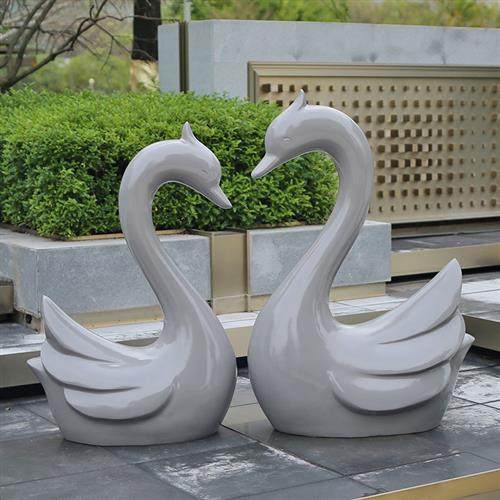 花园装饰别墅庭院户外水池草地园林景观装饰动物仿真天鹅雕塑摆件,家居饰品,户外/庭院摆件,淘宝优惠券,粉丝福利购,淘宝优惠卷