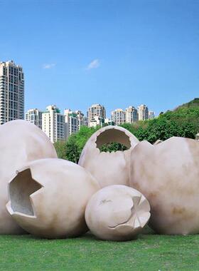 仿真恐龙雕塑霸王龙蛋壳座椅模型