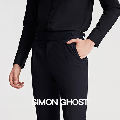 意大利裤子SIMONGHOST高腰