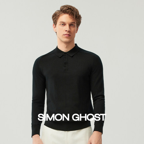 黑色毛衣SIMONGHOST打底衫
