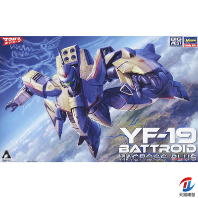天易模型 长谷川 1/72 超时空要塞PLUS YF-19 BATTROID  65733