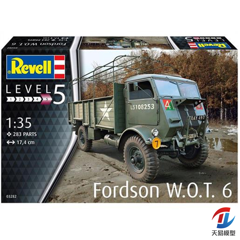 天易模型 Revell/利华拼装 03282 英国 福特森WOT 6 卡车 1/35