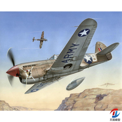 天易 Special Hobby SH72155 P-40F Warhawk “非洲短尾鹰” 1/72