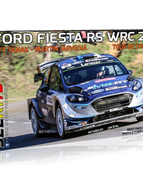 天易模型 Belkits BEL013 1/24 福特 FIESTA WRC 2017 科西嘉站