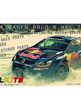 天易模型 Belkits BEL010 1/24 大众 Polo 蒙特卡洛站 2015