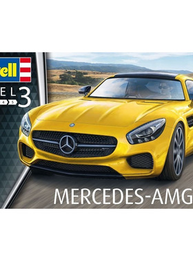 天易模型 利华/revell 07028 梅赛德斯AMG GT 跑车 1/24