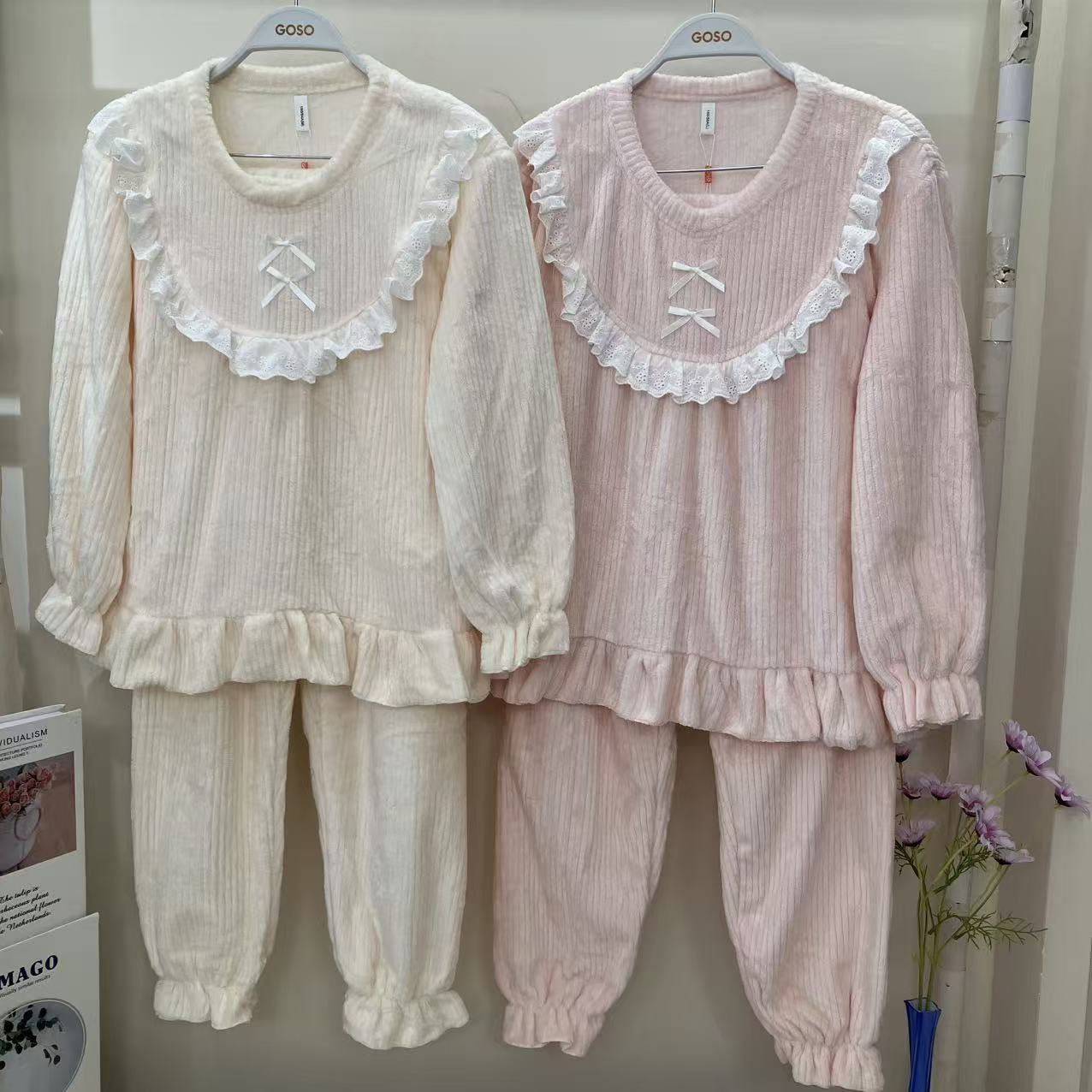 甜美可爱公主风家居服套装