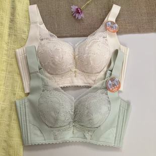 香蜜闺秀B杯蕾丝文胸25312020亲肤棉无钢圈调整按摩疏通塑形内衣